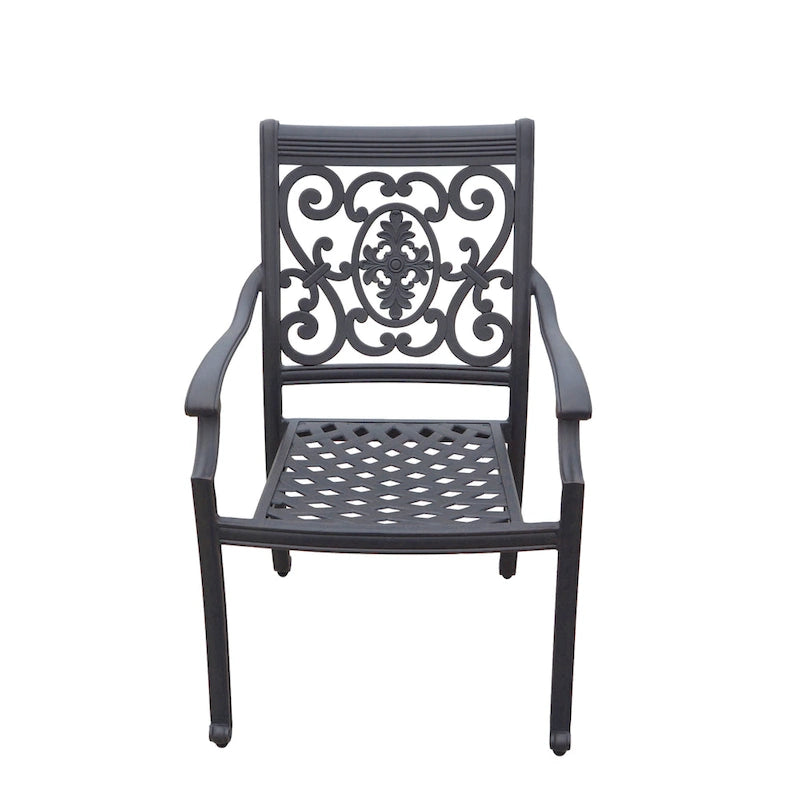 Ensemble de salle à manger d'extérieur St.Cruz 11 pièces avec table extensible 42 x 92 / 42 x 120