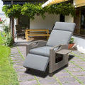 Fauteuil inclinable pour intérieur et extérieur (lot de 1)