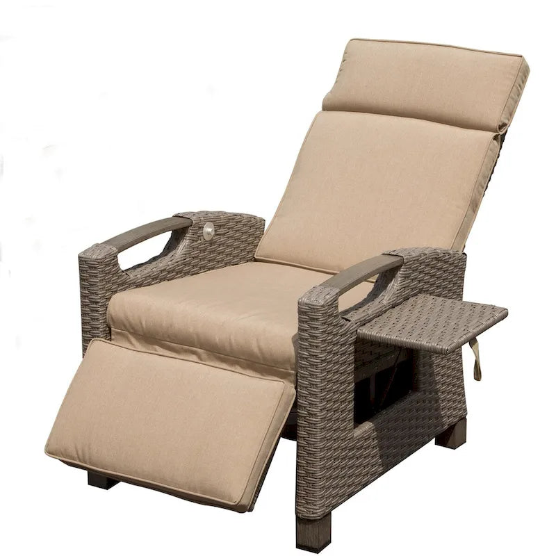 Fauteuil inclinable pour intérieur et extérieur (lot de 1)