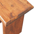 Table d'appoint Rio en bois massif, meuble artisanal