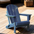 Chaise Adirondack ergonomique pliante avec pieds