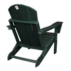 Chaise Adirondack ergonomique pliante avec pieds