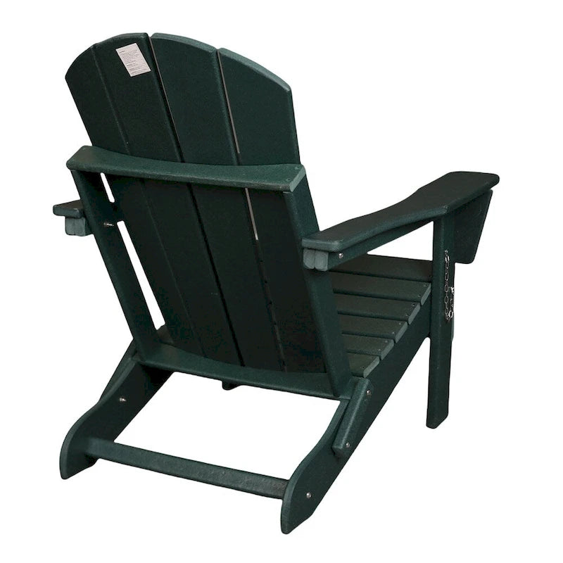 Chaise Adirondack ergonomique pliante avec pieds