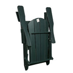 Chaise Adirondack ergonomique pliante avec pieds