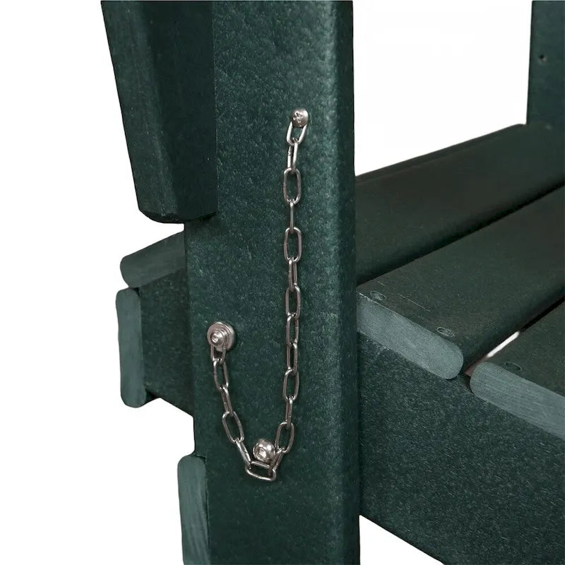 Chaise Adirondack ergonomique pliante avec pieds
