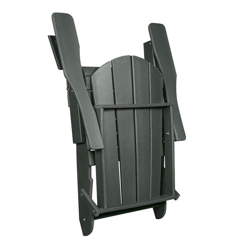 Chaise Adirondack ergonomique pliante avec pieds