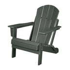 Chaise Adirondack ergonomique pliante avec pieds