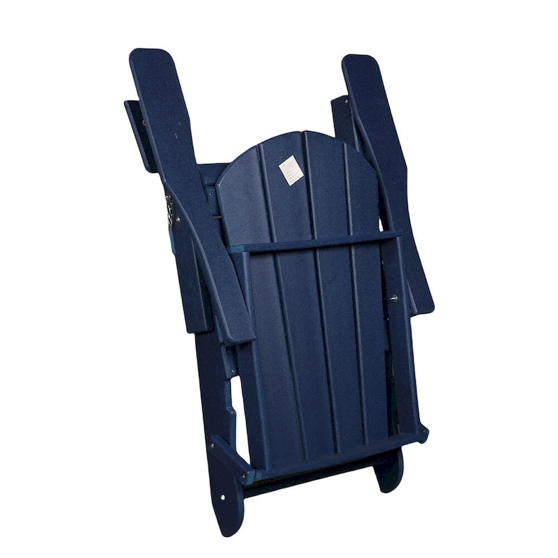Chaise Adirondack ergonomique pliante avec pieds
