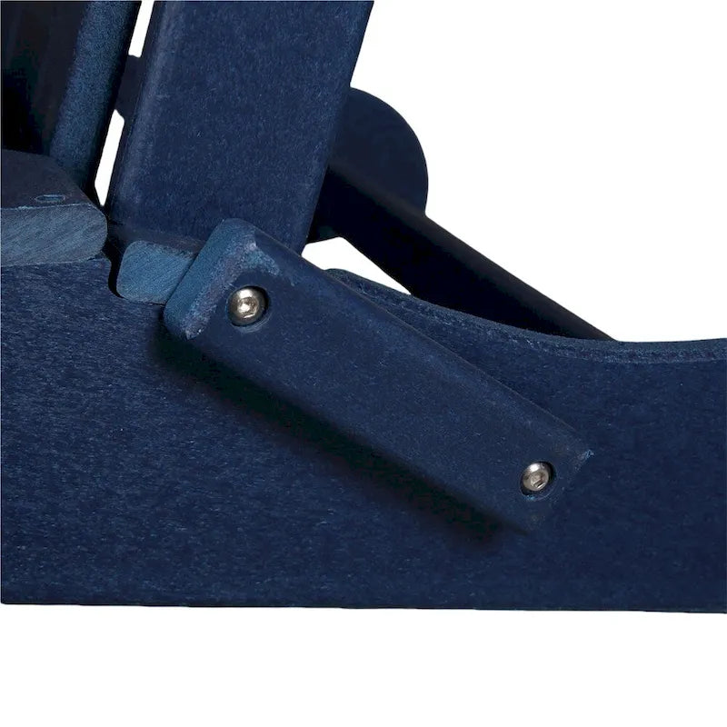 Chaise Adirondack ergonomique pliante avec pieds