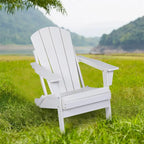 Chaise Adirondack ergonomique pliante avec pieds