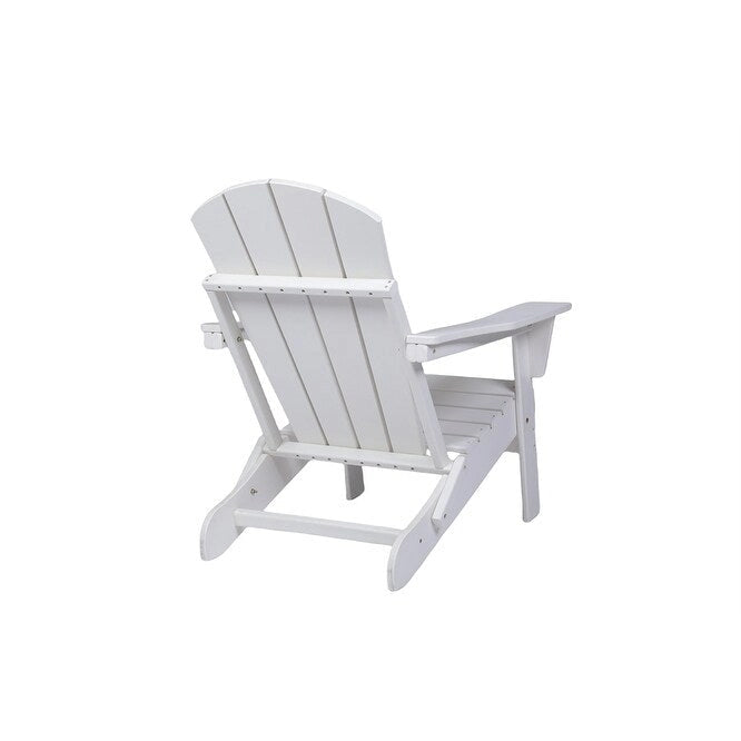 Chaise Adirondack ergonomique pliante avec pieds