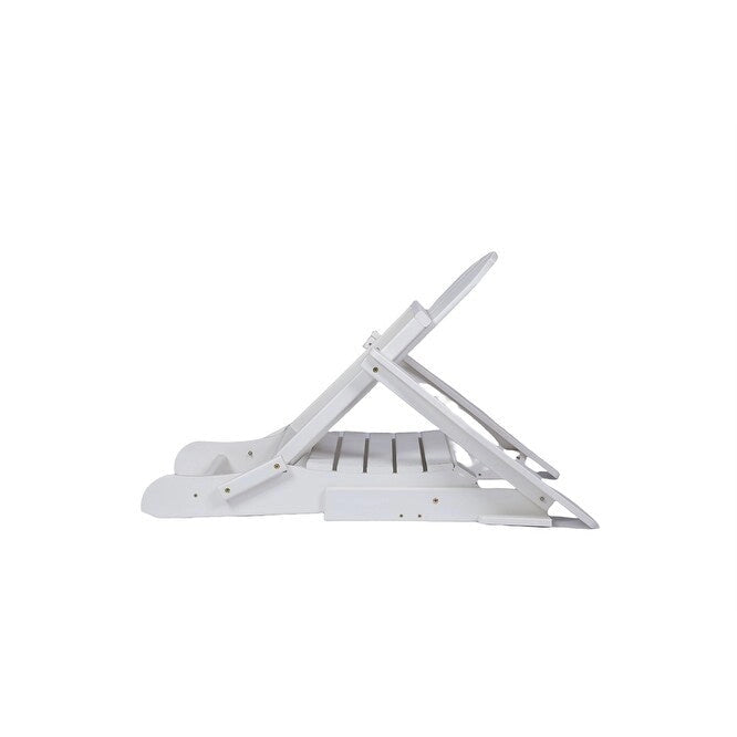 Chaise Adirondack ergonomique pliante avec pieds